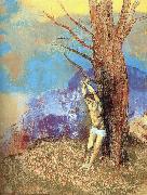Odilon Redon Saint Sebastian oil painting artist